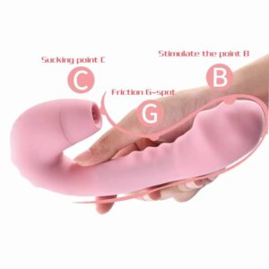 Vibrador succionador doble placer Dian