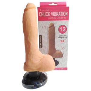 Dildo vibrador Chuck 9.4"
