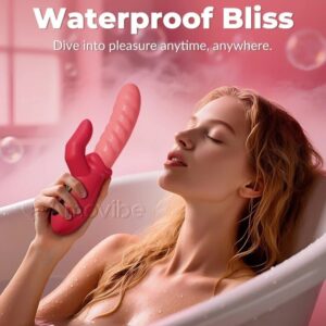 VIBRADOR TELESCÓPICO TIPO LENGUA "LUKEY