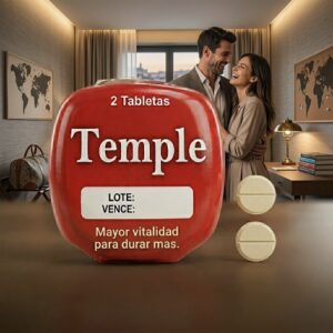TEMPLE: PASTILLAS POTENCIADORAS  x2