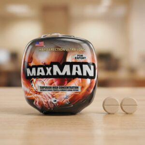 MAXMAN: PASTILLAS POTENCIADORAS x2